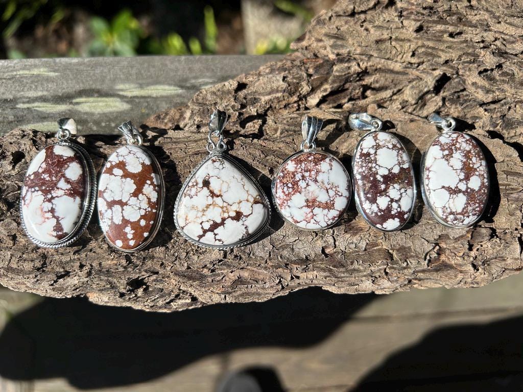 Wild Horse Sterling Silver Pendant Necklace: Southwestern Jewelry