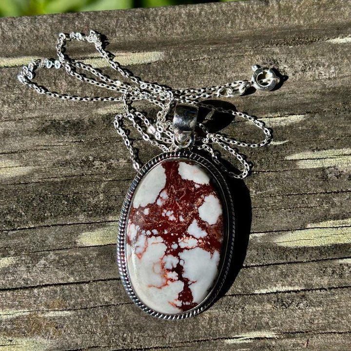 Wild Horse Sterling Silver Pendant Necklace: Southwestern Jewelry