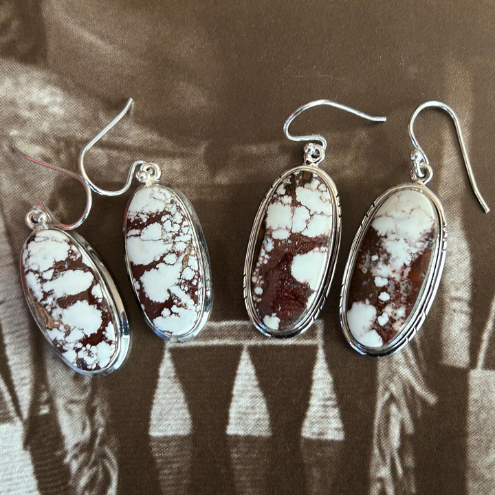 Wild Horse Sterling Silver Earrings: Southwestern Cowgirl Boho Jewelry